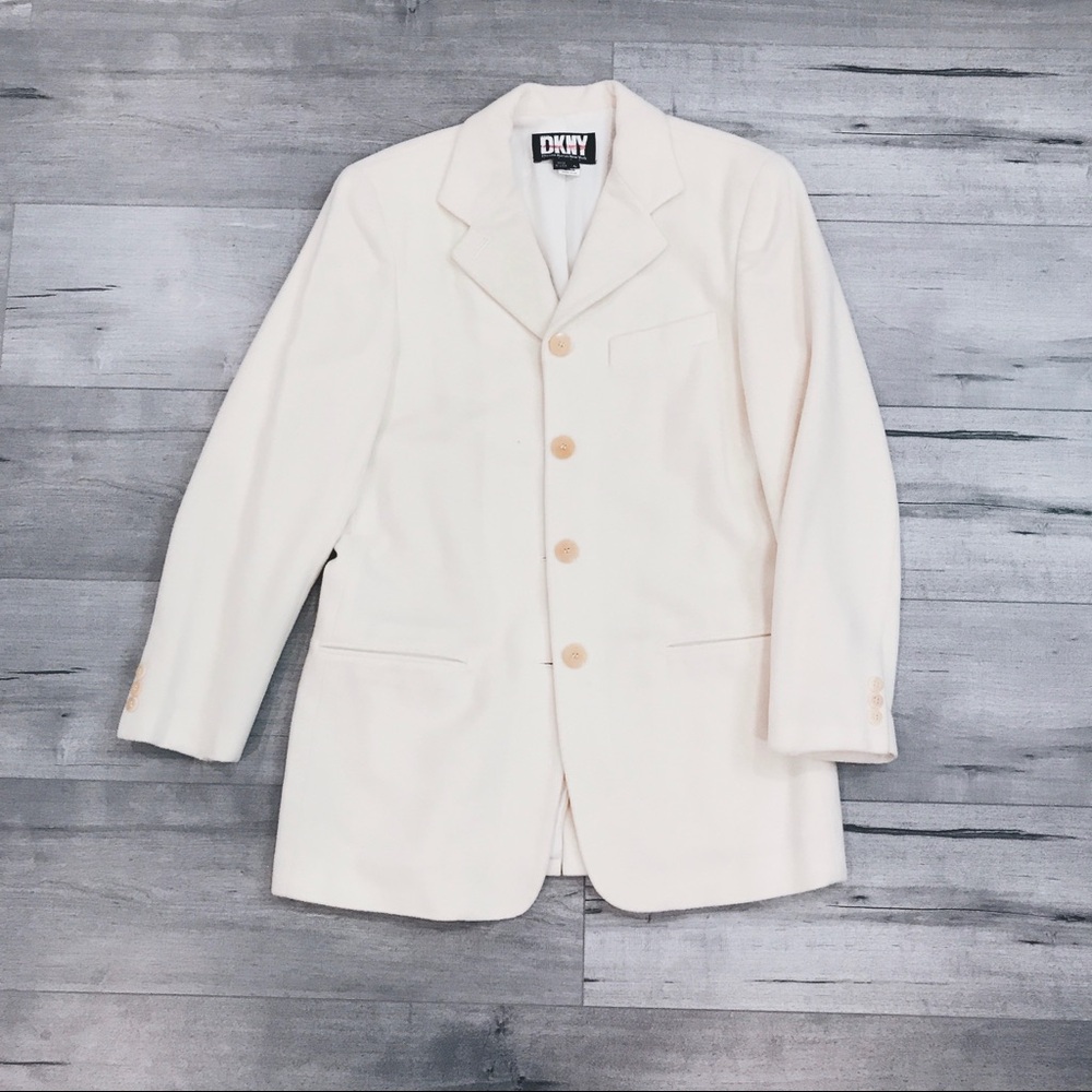 DKNY Wool Blazer Coat